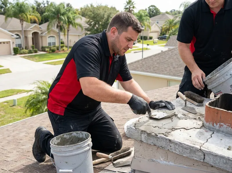 Chimney Crown Repair in Orlando, FL