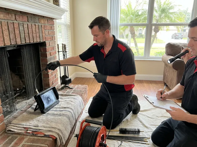 Level 2 Video Chimney Inspection in Orlando, FL